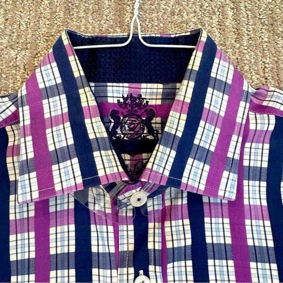 English Laundry Men’s Long Sleeve Button Down Shirt - Picture 4 of 8